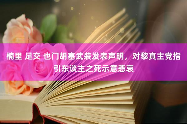 楠里 足交 也门胡塞武装发表声明，对黎真主党指引东谈主之死示意悲哀